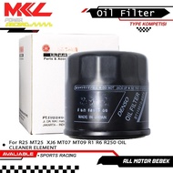 new Filter Oli Saringan Oli Oil Filter Yamaha R25 R 25 MT25 MT 25 R1 PNP CBR 250 Ninja 250 FI ER6 1W