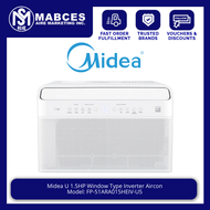 Midea-U Shape 1.5hp Window Inverter Aircon - FP-51ARA015HEIV-U5