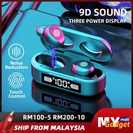 ORIGINAL TWS 9D Surround Sound HiFi Bluetooth Wireless Earphone Earbuds Stereo Headset Sport Earpod 