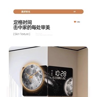 hotsale productsMoon Corner Clock Light Luxury Highend Corner Decorative Wall Clock Luminous Wall Co