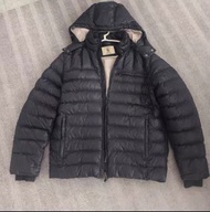 Aigle 男裝黑色羽絨外套-XL