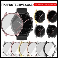360 Cover HD Screen Protector Case Band For Xiaomi Huami Amazfit GTR 2 2e Smart Watch Cases On GT GTR TR GTR2 E GTR2e