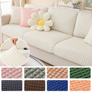 1Pc Bubble Pattern Sofa Seat Cover Cushion, 1/2/3 Seater Sofa Cover Furniture Protector, Corner, L-Shape Stretch Sofa Cover