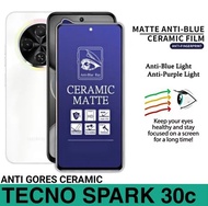 CERAMIC MATTE BLUE TECNO SPARK 30 5G / SPARK 30C / SPARK 30C 5G / CAMON 20 / CAMON 20 PRO / 20 PREMI
