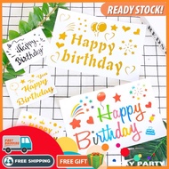 5-12” Small Bobo Balloon Sticker Transparent Balloon Happy Birthday Sticker belon bobo Hadiah Decora