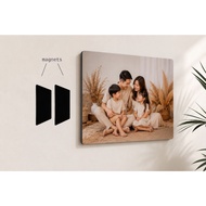 Custom Magnetic Metal Photo Frame l Frameless Wall Art l Family Portrait HD Print l A2 A3 A4 A5