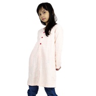 AQEELA Kids Button Top- Peach AK304A