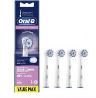 Oral-B EB60การเปลี่ยนหัวแปรงบางเฉียบเซนซีจำนวน4