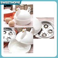 SWEETHOME Microwave Chien Shaped Microwave Egg Steamer Microwave Egg Steamer Egg Cooker