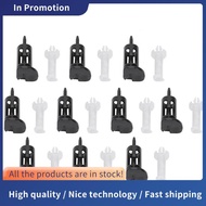 10Pcs Plastic Mounting Clip for  4 Way CPU Coolers CPU Heatsink Cooler Fan Replacement Accessories