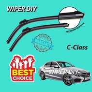 Mercedes Benz C CLASS W205 2014 - Present Silicone Wiper Blade Windscreen Viper Pengelap Kereta