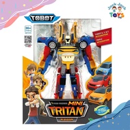 Jackjacktoys Mini Tritan Small Robot Toy Tobot X,Y, Z Transformation Robot Toy can be a Car Tobot To