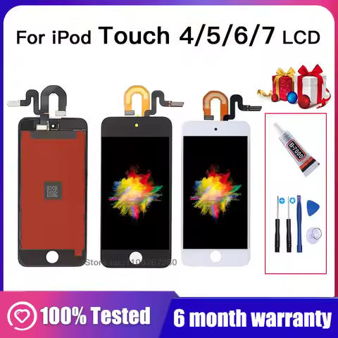 OLED LCD Display touch Screen Assembly For Ipod Touch 4 A1367 5 5th A1509 A1421/ 6th A1574 / 7th A21
