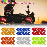 CHAAKIG Reflective Stickers Cycling Motorcycle Cars Sticker Helmet Decals Motorcycle Safety Stickers