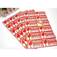 fragile sticker for parcel - 1pcs