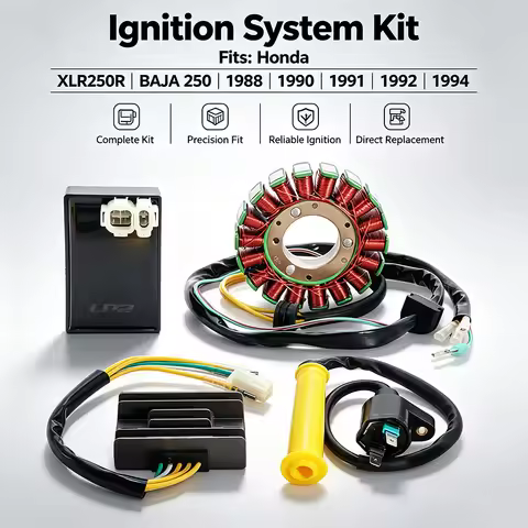 CDI Igniter Ignition Coil Regulator For Honda XLR250R BAJA 250 OEM:30410-KZ9-003 30510-KL8-740 31120