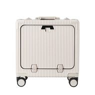 Mini Front Opening Horizontal Version Men Women 60cm Small Lightweight Trolley 20 * 40 * 55 Luggage 