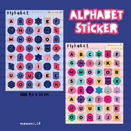 ALPHABET STICKERS BY MEOONI