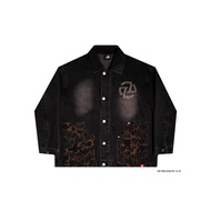 HXH Camo Denim Jacket (Black)