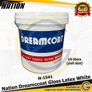 Nation N-1541 Dreamcoat Gloss Latex White by Boysen (16 liters pail)