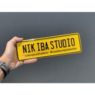 CUSTOM PLATE SIGNBOARD(S) [FAST DELIVERY]
