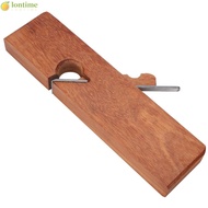 LONTIME Shoulder Plane, Tool Steel + Wood 9.7 x 2.5 x 0.9 in Wood Block Plane, Precision 63mm Cuttin