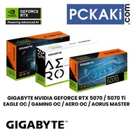 GIGABYTE NVIDIA RTX 5070 / 5070 TI - EAGLE / ICE / GAMING / AERO / OC / AORUS MASTER GRAPHIC CARD
