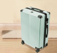 [薄荷綠 9062拉鍊款22寸]鋁框拉桿萬向輪行李箱
