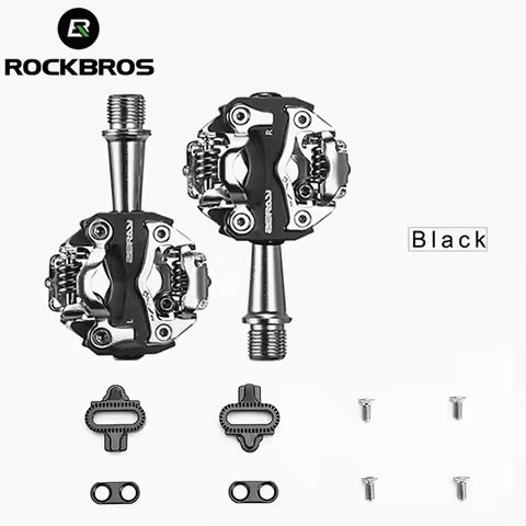 ZERAY Bicycle Pedals ZP-108S Cycling Self-Locking Pedals Clipless Pedals Aluminum Alloy SPD Bike Cle
