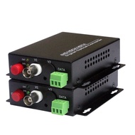 1 Channel 720P 960P 1080P AHD HDCVI  TVI CCTV Fiber Optic Video Media Converter FC BNC Connector