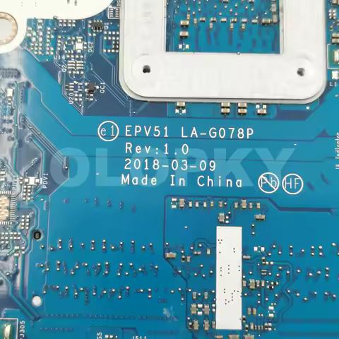 EPV51 LA-G078P Mainboard For HP 15-DB 15T-DB Laptop Motherboard with A4-9125 A6-9225 A9-9425 CPU L20