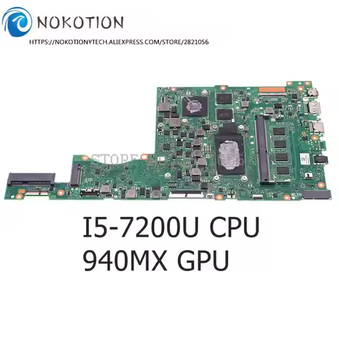 NOKOTION X411UA mainboard REV 2.2 For ASUS VIVO BooK S4000V S4100V X411UQ X411UF X411UN Laptop Mothe