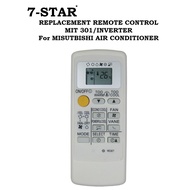 REPLACEMENT REMOTE CONTROL For Mitsubishi Inverter Aircon Remote (For Mitsubishi Starmex Aircon Remote, MH08B, MP07A)