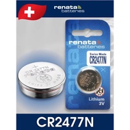 Renata CR2477N Swiss Battery 3V No Current SwatchGroup Watch Remote Toys Measuring Tools