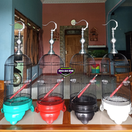 SANGKAR HELOPET PLECI PVC MURAH KANDANG HELOPET COCOK BUAT BURUNG PLECI, KONIN DAN BURCIL