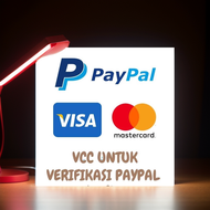 VCC Master Card Virtual Credit Card 2 tahun untuk Verifikasi Paypal