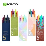 KACO Sign Pen Gel Pen 0.5mm Refill Smooth Ink Writing Durable Signing Pen 5 Colors Vintage Color Mac