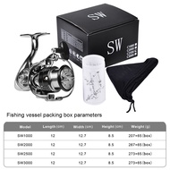 Máy Câu Cao Cấp Shimano Stella Phiên bản Probes SW - Tay Quay Xoáy Ren cao cấp - Đồ Câu DHS