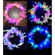 Flower Crown|Feather Flower Crown|Headdress|Head Crown