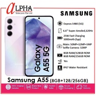 Samsung Galaxy A55 5G (8GB+128/256GB) **1 Year Singapore Samsung Warranty