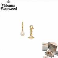 Vivienne Westwood Official Store - New Solid Silver Jewelry - Comes with Gift Box ️Claude Small Earr