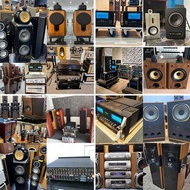 高價收購 二手音響 CD機 唱片幾 喇叭 歐美喇叭 前級 后級 膽機 CD機 解碼機 功放 Dynaudio 丹拿、Focal勁浪、KEF、Tannoy 天朗、麥景圖、B&W 等等