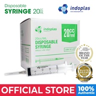 Indoplas 20cc Disposable Syringe Box of 50