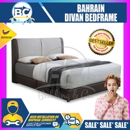 Bahrain Foundation Divan / Solid Divan Bed / Bedframe / Katil Hotel / 5 Star Hotel Bed - Single / Super Single / Queen / King Size