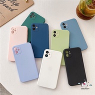 Soft Case Silikon TPU Warna Polos Untuk iPhone 11 8plus 7plus 8 7 6 6s