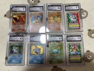 Charizard blastoise venusaur cd CGC 鑑定 寶可夢 卡牌