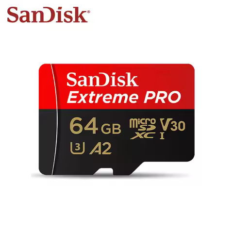 Original SanDisk Extreme Pro Micro SD Card 128GB 64GB SDXC A2 V30 512GB 1TB UHS-I Memory Card Flash 