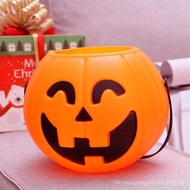 3 Pieces Halloween Pumpkin Candy Bucket, Portable Pumpkin Candy Bucket, Pumpkin Bucket with Handle, 