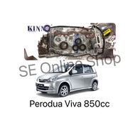 Perodua Viva 850 EDVE Engine Top Overhaul Gasket Kit Set(Carbon)