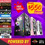 Cube™ Gaming PC/Desktop Computer (RTX3060/RTX3070/RTX3080)